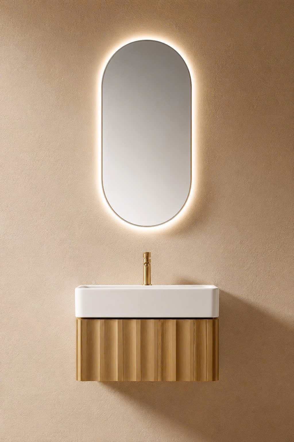 Tủ Lavabo Milano Oak