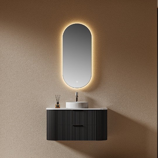 Tủ Lavabo Obsidian Gold