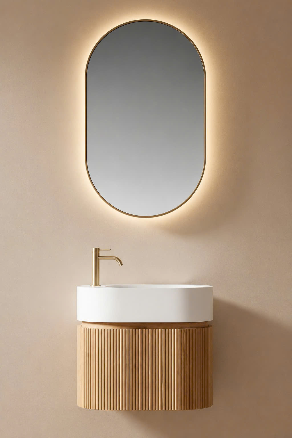 Tủ Lavabo Aurora Curve