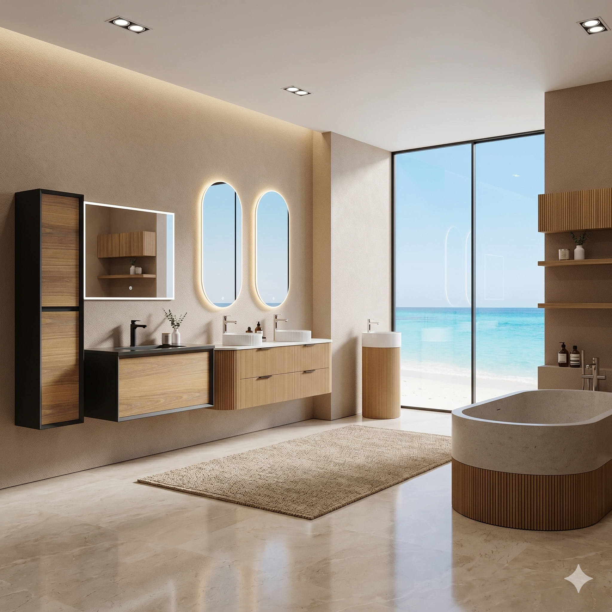 Tủ lavabo cao cấp